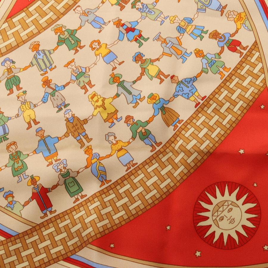 HERMES（エルメス） 爆買 カレ90 DONNER LA MAIN ブランドオフ シルク