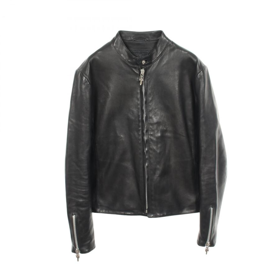 【最終値下】CHROME HEARTS ライダースジャケット　racing2 クロムハーツ RACING2 レーシング2 シングル ブランドオフ CHROME