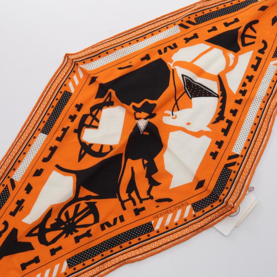 HERMES（エルメス） ロザンジュ PUZZLE ブランドオフ シルク スカーフ