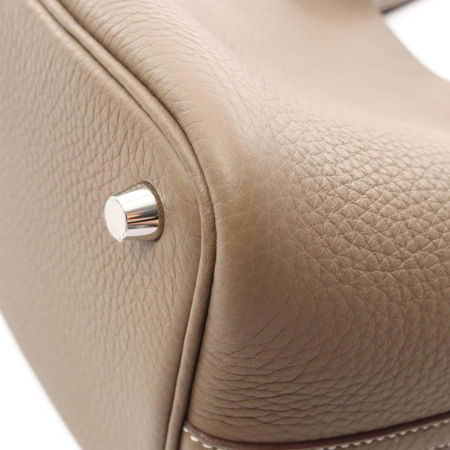 未使用 レア HERMES エルメス プレート ラウンド パピヨット 31cm HERMES（エルメス） ピコタンロックPM エトゥープ ブランドオフ レザー