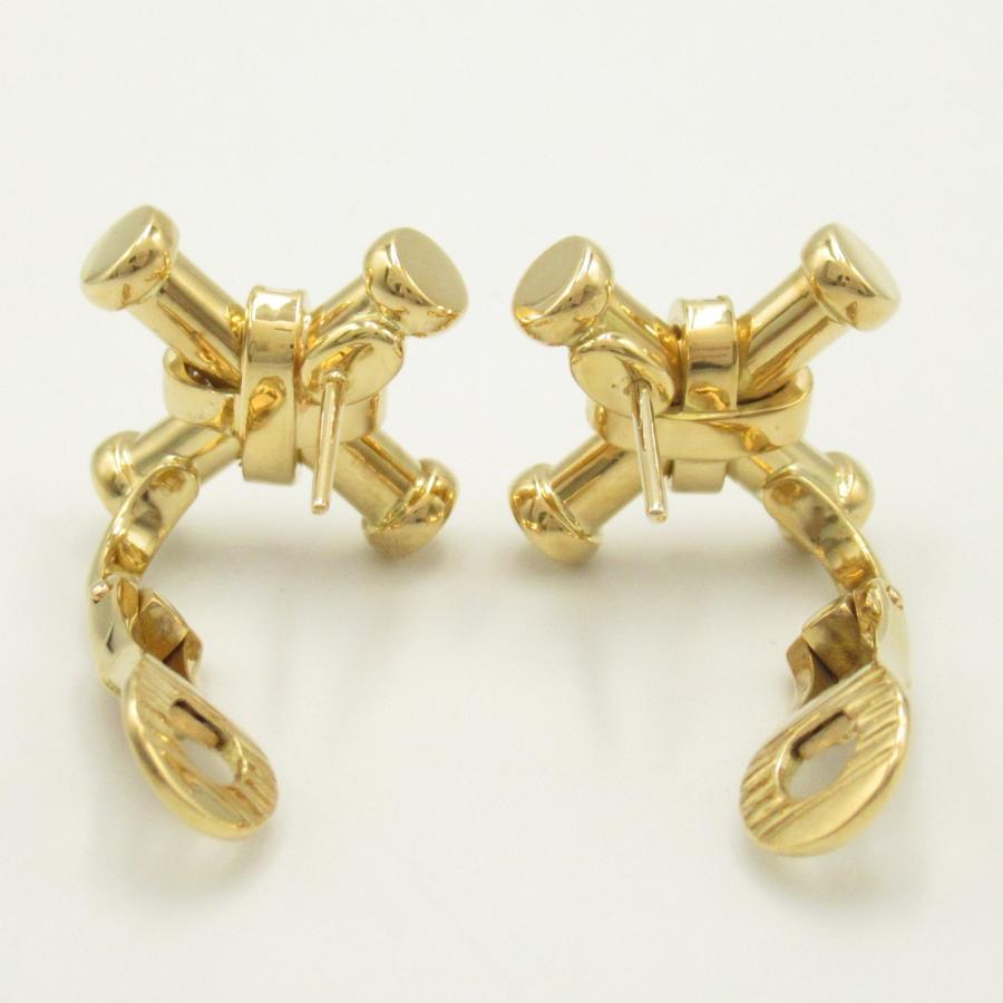 BVLGARI（ブルガリ） パッソドッピオ ダイヤクロス ピアス