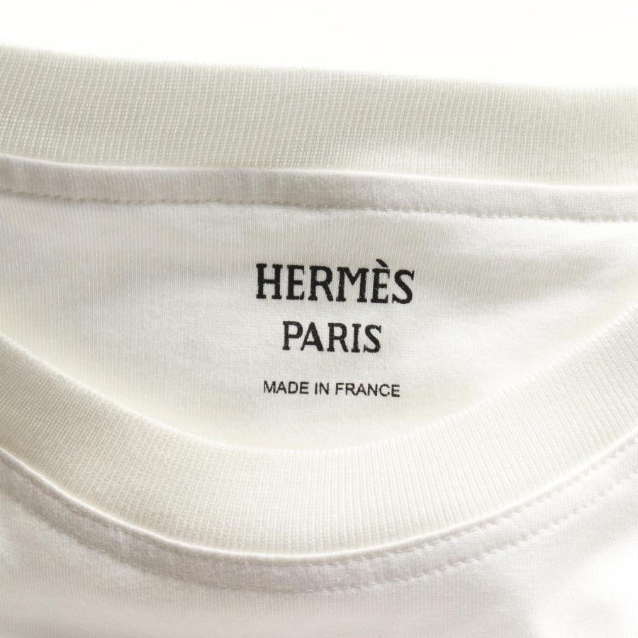 HERMES（エルメス） カルトゥッシュ ブランドオフ コットン カットソー