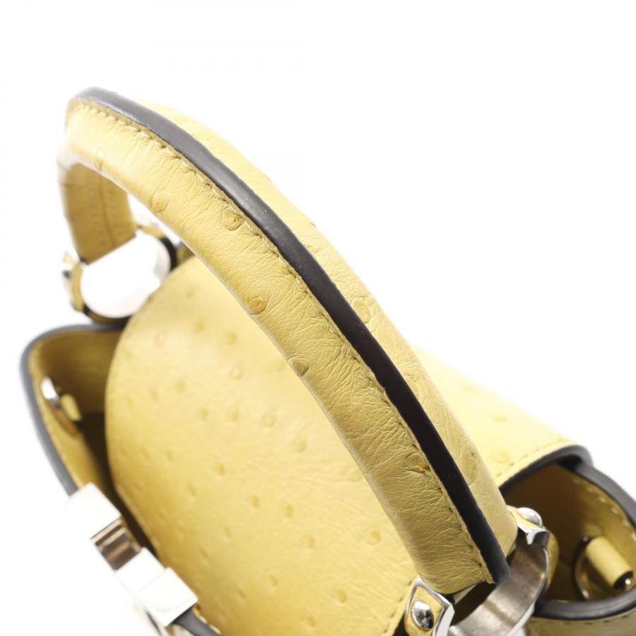 美品 オーストリッチカプシーヌミニ LOUIS VUITTON（ルイ・ヴィトン） カプシーヌ MINI ブランドオフ