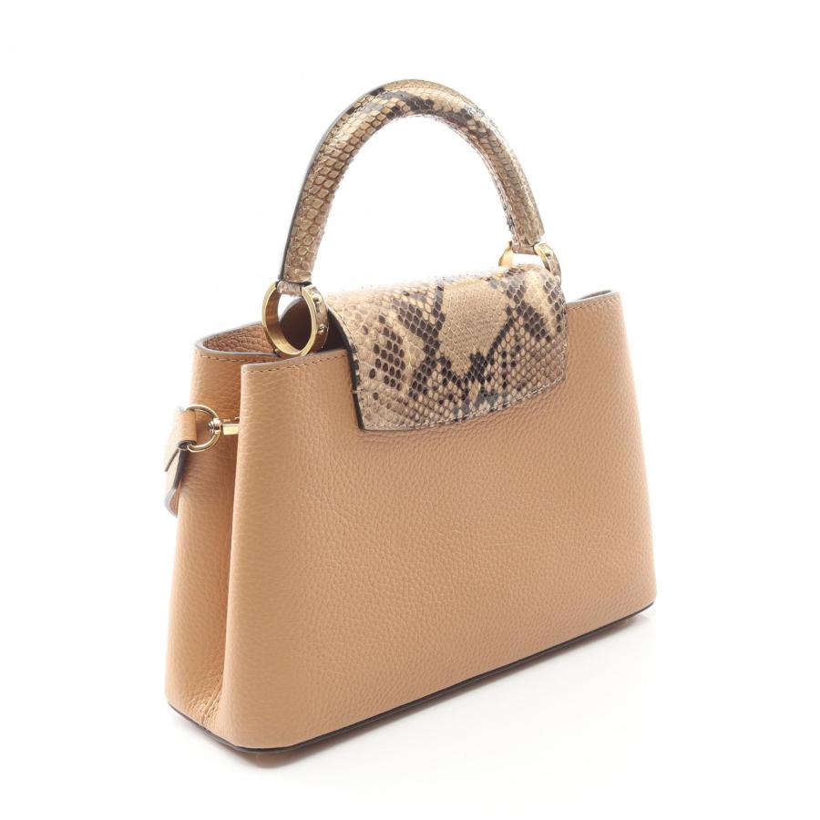 パイソン ハンドバッグ ユニセックス 【中古】 LOUIS VUITTON（ルイ・ヴィトン） カプシーヌBB ブランドオフ