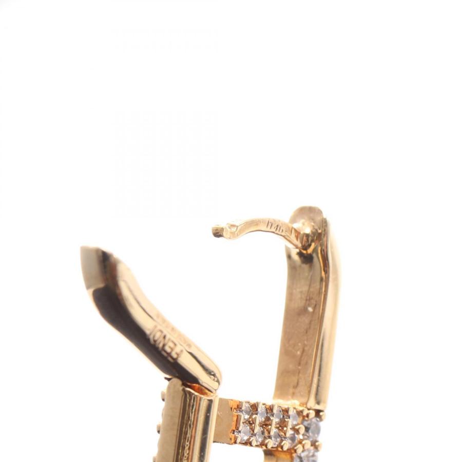 FENDI フェンディ　ゴールド オーロック　ピアス(片耳用) FENDI（フェンディ） 【並行輸入品】 ピアス オーロック シングル