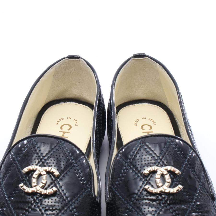 CHANEL（シャネル） ココマーク ローファー ブランドオフ パテント