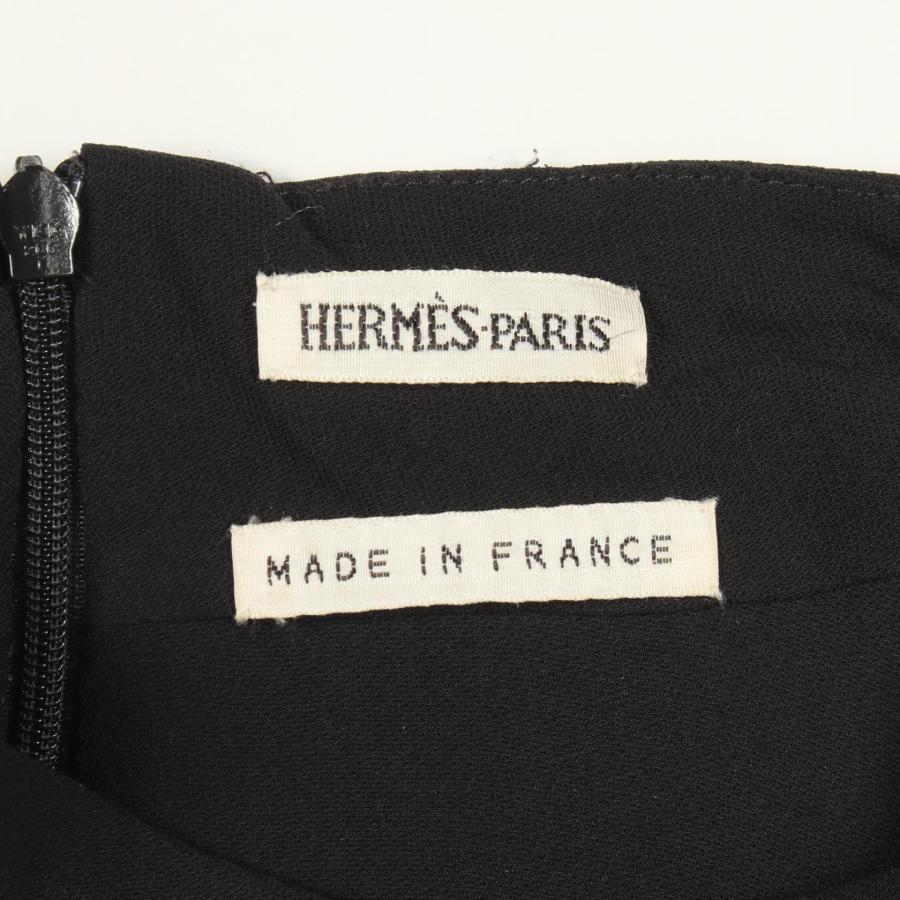 HERMES（エルメス） ノースリーブ ブランドオフ シルク ワンピース