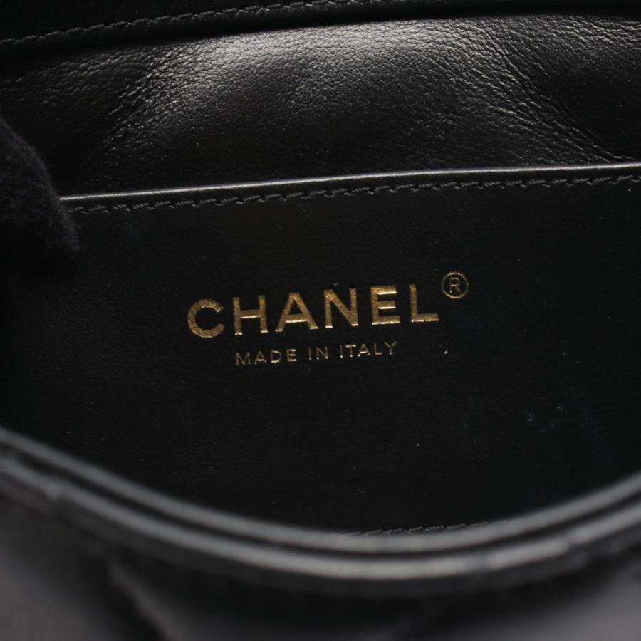 シャネル ミニ フラップ バッグ マトラッセ ブランドオフ CHANEL レザー ショルダーバッグ ラムスキン 中古 レディース_3