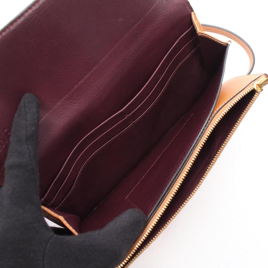 LOEWE（ロエベ） ゲート ポシェットウォレット ブランドオフ レザー
