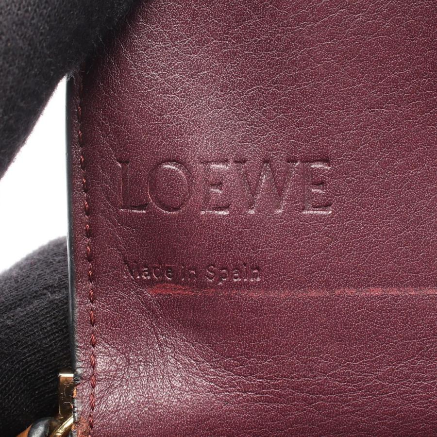 LOEWE（ロエベ） ゲート ポシェットウォレット ブランドオフ レザー