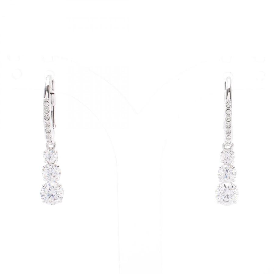 SWAROVSKI Attract Trilogy Round ピアス 両耳用 SWAROVSKI（スワロフスキー） Attract Trilogy Round フープ ブランド