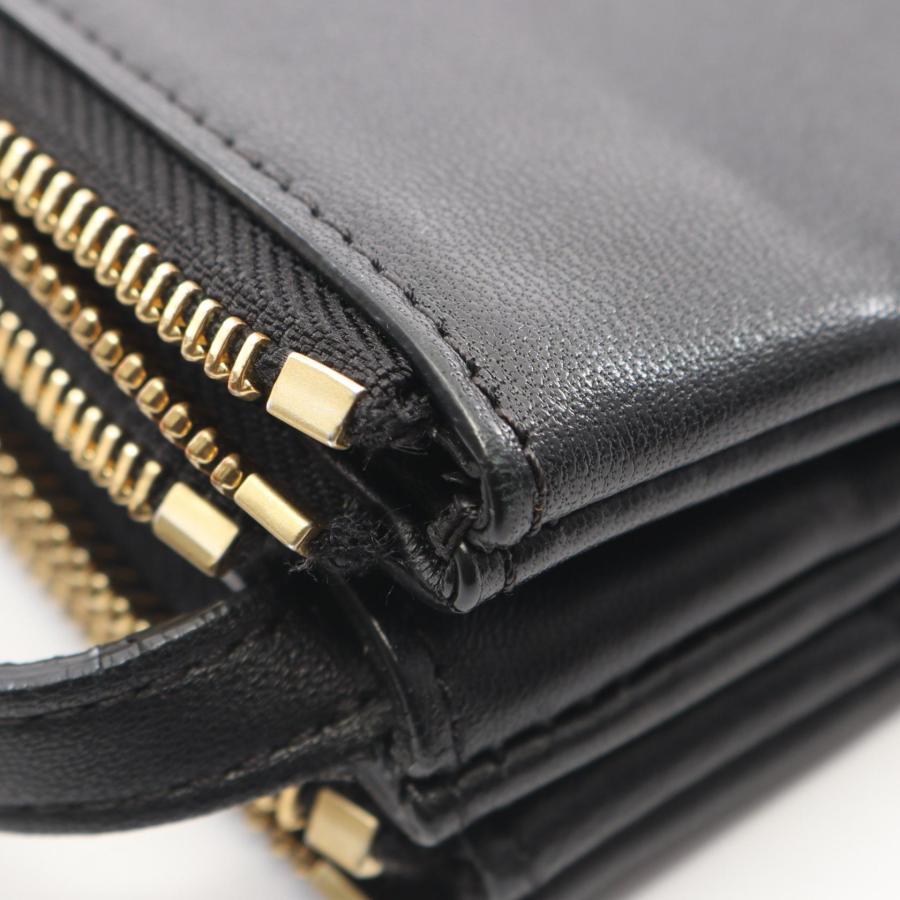 CELINE（セリーヌ） TRIO LARGE トリオ ラージ ブランドオフ レザー