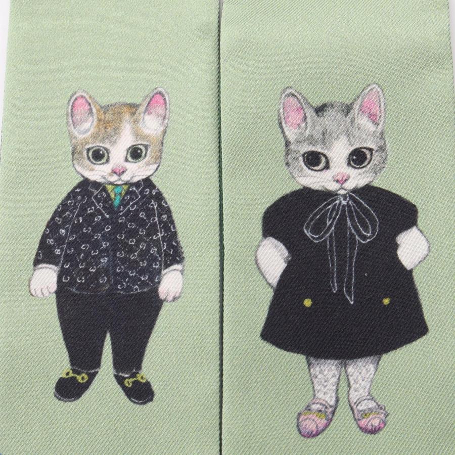 GUCCI（グッチ） × ヒグチユウコ リボン ブランドオフ シルク スカーフ