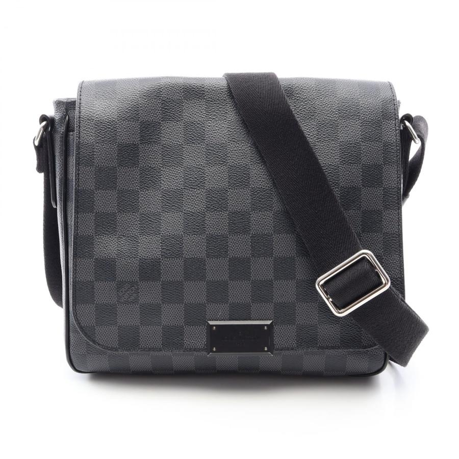 未使用 ルイヴィトン ダミエ グラフィット ディストリクトPM ショルダーバッグ LOUIS VUITTON（ルイ・ヴィトン） ディストリクトPM ブランドオフ