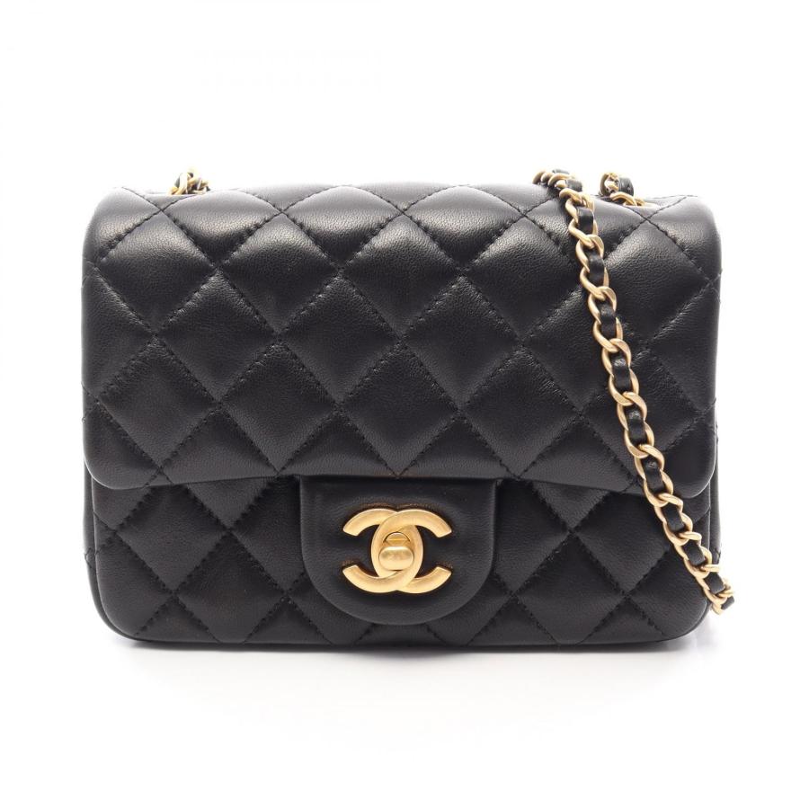 CHANEL（シャネル） ミニマトラッセ ブランドオフ ラムスキン（羊革