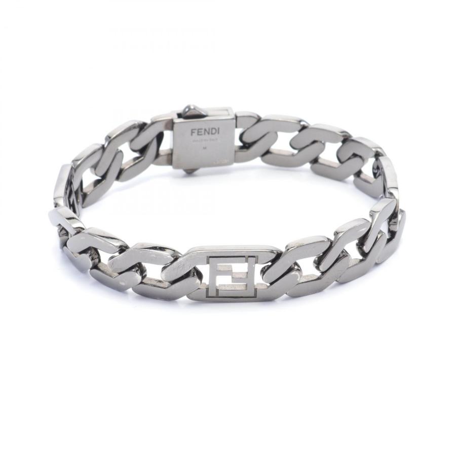 FENDI（フェンディ） FFメッシュ ブランドオフ ステンレススチール