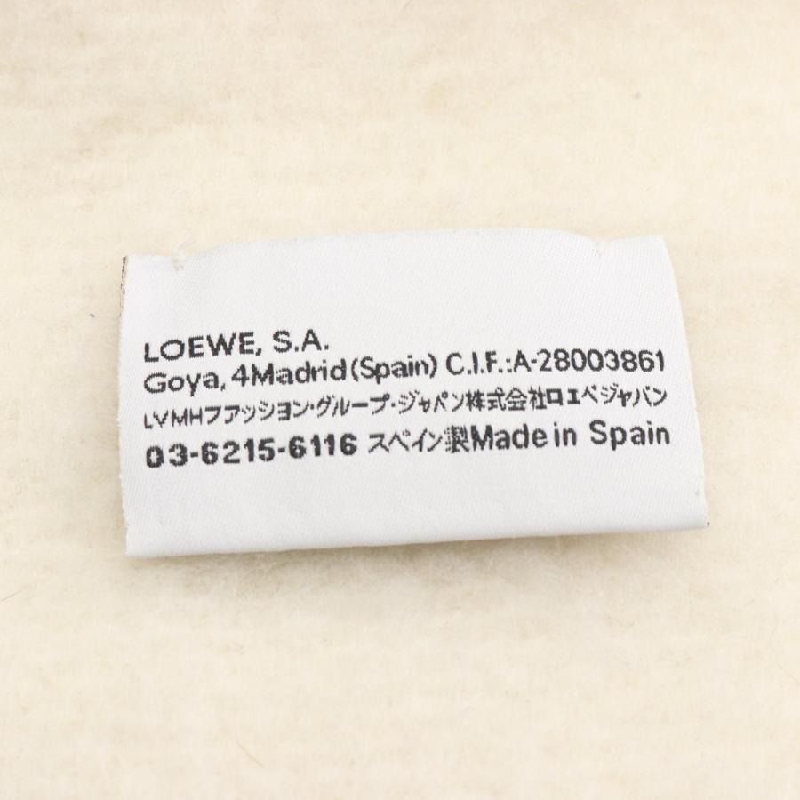 LOEWE（ロエベ） アナグラム スカーフ ブランドオフ ウール マフラー