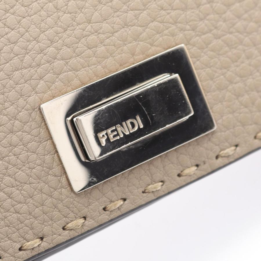 FENDI（フェンディ） セレリア ピーカブー ブランドオフ レザー 二