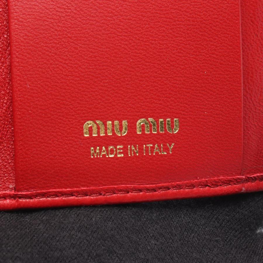 ミュウ ミュウ ドット スタッズ 6連 ブランドオフ Miu Miu レザー キーケース ラムスキン 中古 レディース_3