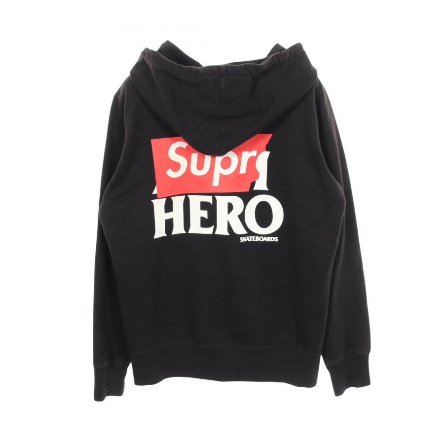Supreme（シュプリーム） × ANTIHERO ブランドオフ コットン パーカー