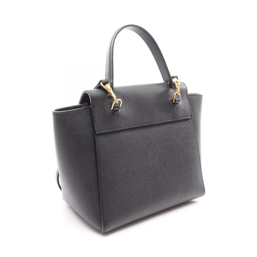 未使用級　新型　セリーヌ　ベルトバッグ　ナノ　ハンドバッグ　2way ブラック CELINE（セリーヌ） BELT BAG NANO ベルトバッグ ナノ 2WAY ブランド