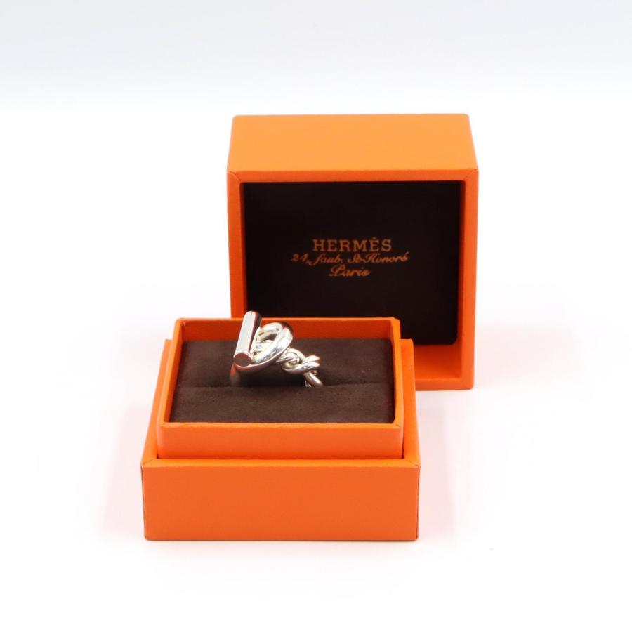 HERMES（エルメス） クロワゼット GM リング ブランドオフ シルバー925