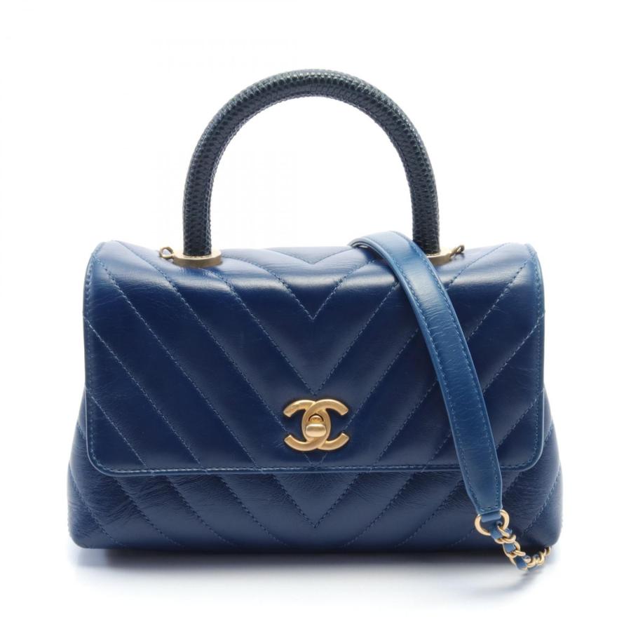 CHANEL シャネル ココハンドル Vステッチ ブランドオフ CHANEL シャネル ココハンドル Vステッチ ブランドオフ