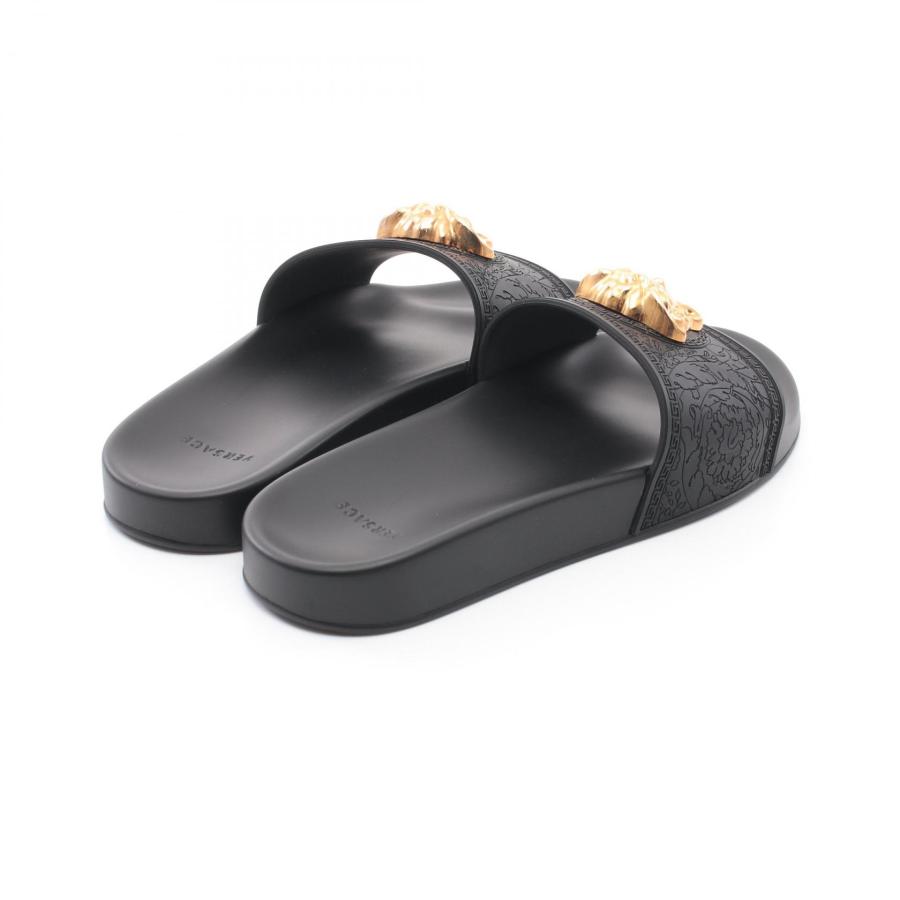 【美品】Versace ベルサーチ ヴェルサーチ メデューサ ラバーサンダル ヴェルサーチ メデューサ ブランドオフ VERSACE ラバー サンダル 中古