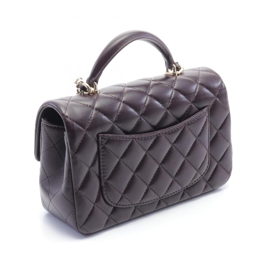 CHANEL（シャネル） マトラッセ トップハンドル ミニ フラップ