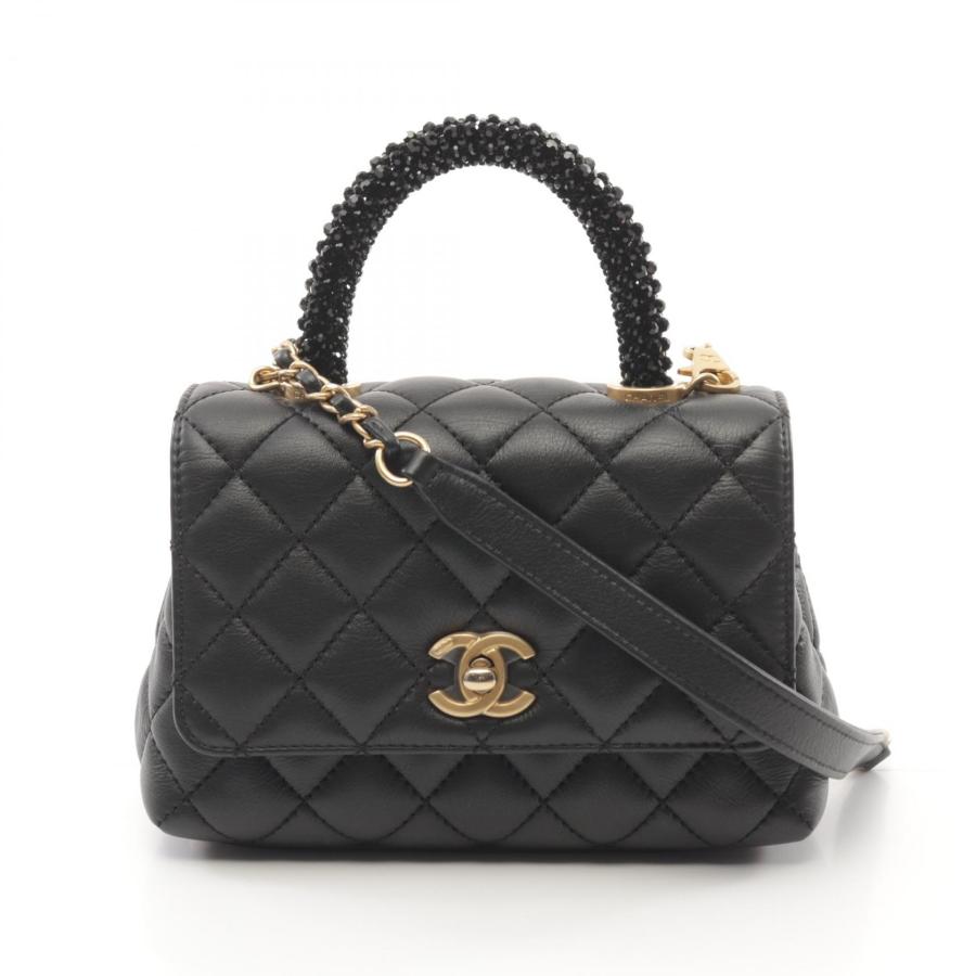 CHANEL シャネル ココハンドルXXS トップハンドル マトラッセ CHANEL シャネル ココハンドルXXS トップハンドル マトラッセ