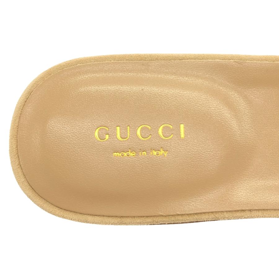 GUCCI（グッチ） インターロッキングGカットアウトスライドサンダル