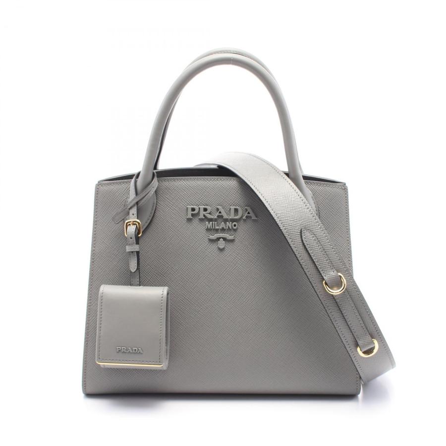 PRADA プラダ SAFFIANO CUIR C モノクローム ブランドオフ  