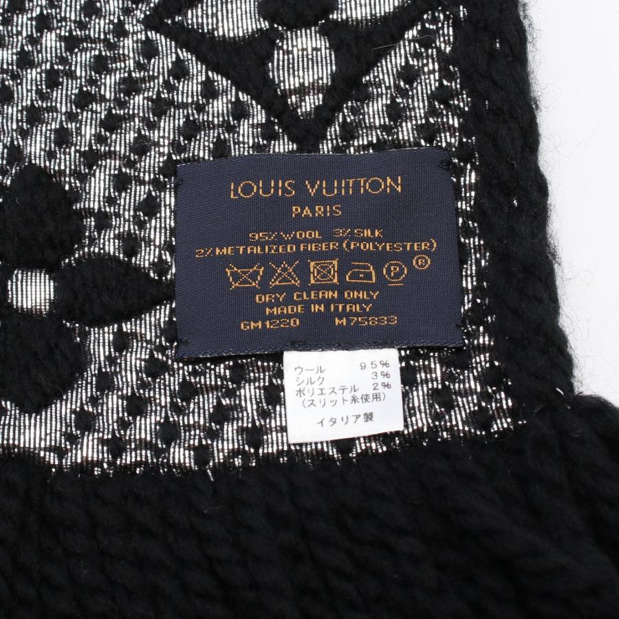 LOUIS VUITTON ルイ・ヴィトン エシャルプ ロゴマニア シャイン