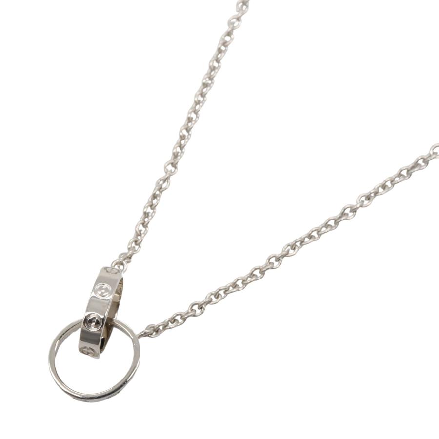 Cartier カルティエ ベビーラブネックレス ブランドオフ CARTIER K18WG  