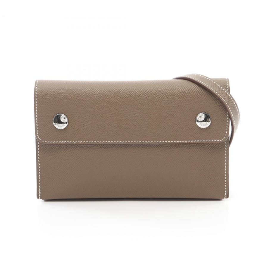 中古 エルメス HERMES レディース ショルダーバッグ ジョーヌ系 ヴォーエプソン HERMES - 中古 エルメス HERMES レディース ショルダーバッグ ジョーヌ