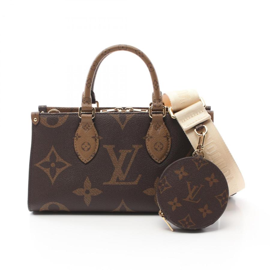 極美品 ルイヴィトン モノグラムジャイアント オンザゴー EW リバース LOUIS VUITTON（ルイ・ヴィトン） ルイ ヴィトン モノグラム