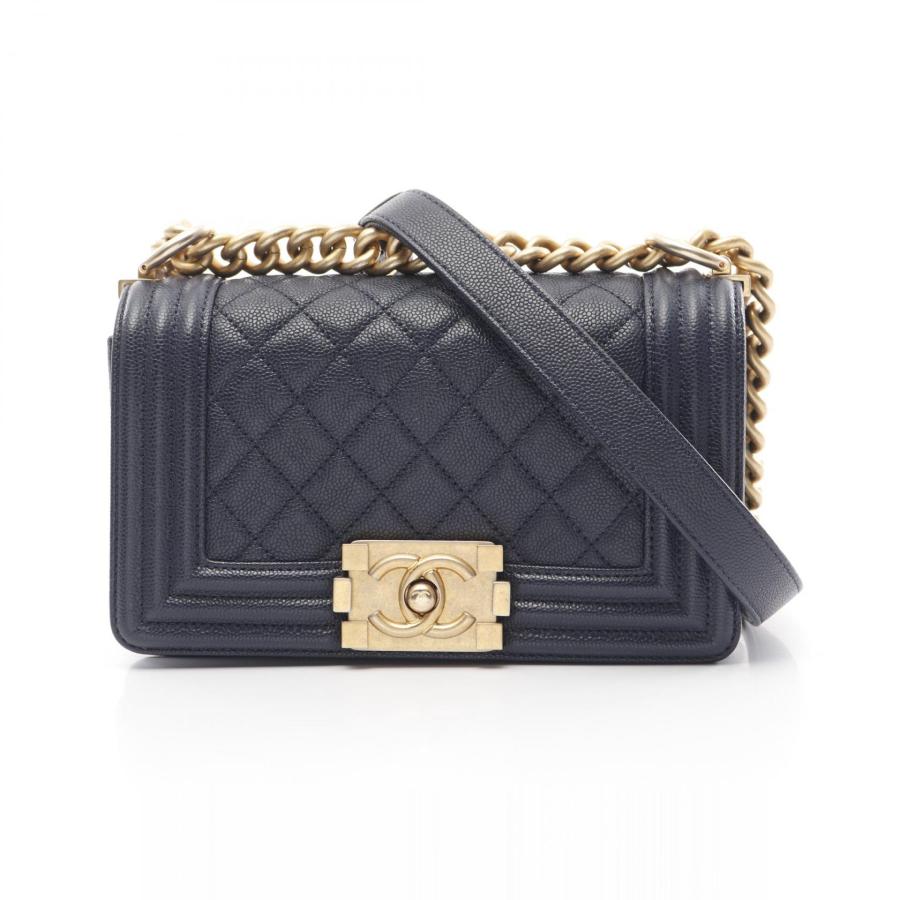 CHANEL シャネル ボーイシャネル スモール ブランドオフ レザー CHANEL シャネル ボーイシャネル スモール ブランドオフ レザー