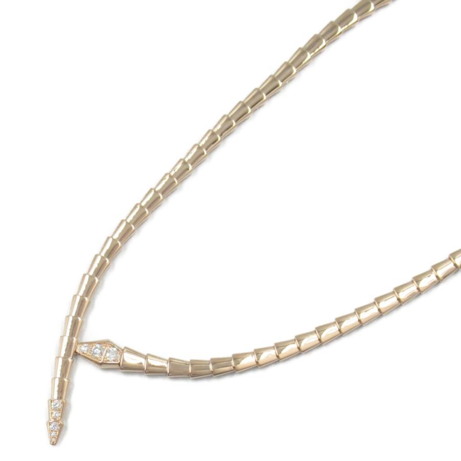 BVLGARI（ブルガリ） セルペンティヴァイパー ネックレス パヴェダイヤ