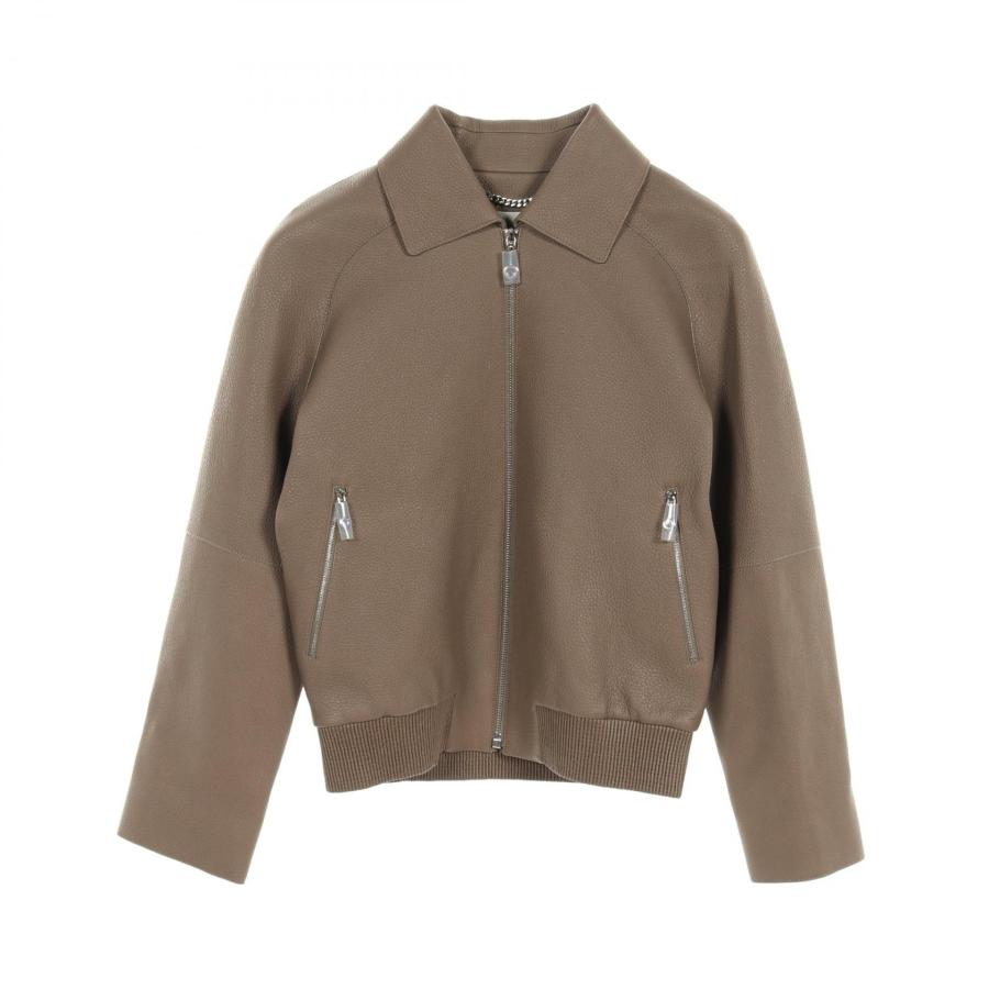 HERMES（エルメス） ショートジャケット エトゥープ ブランドオフ 