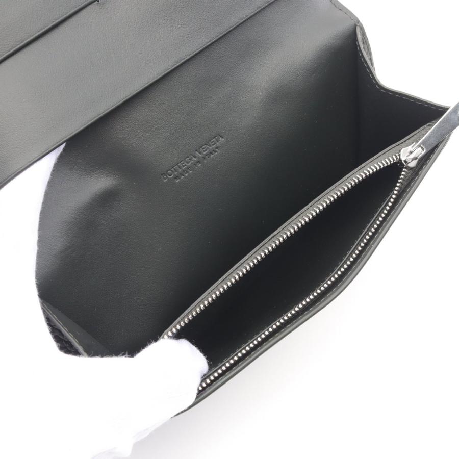 ボッテガヴェネタ イントレチャート コインパース付きロングウォレット