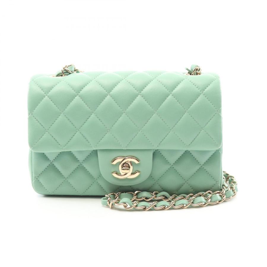 テ*ラ様 シャネル　CHANEL ミニマトラッセ　ラムスキン　スクエア　チェーン CHANEL（シャネル） ミニマトラッセ20 ブランドオフ ラムスキン（羊革