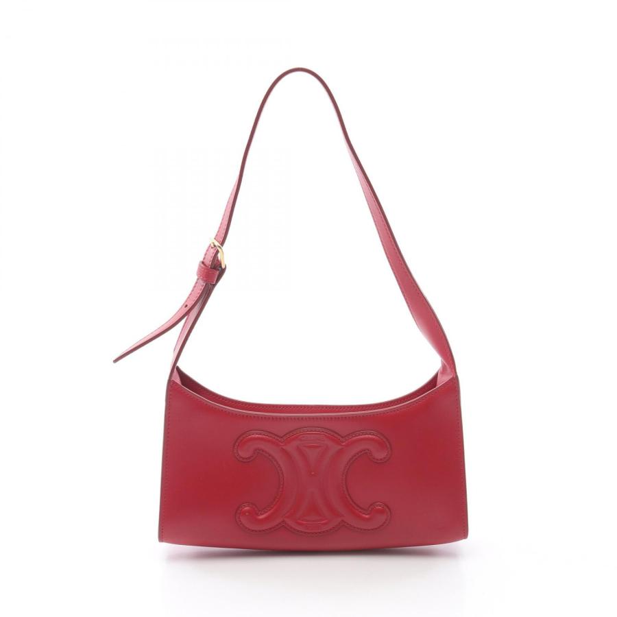 美品 セリーヌ レザー トリオンフ キュイル ショルダー ハンド バッグ. CELINE（セリーヌ） キュイル トリオンフ ブランドオフ レザー
