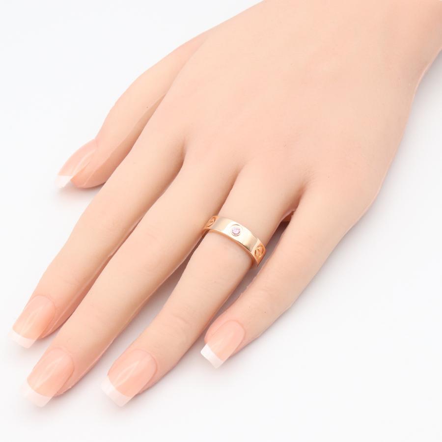 Cartier カルティエ ラブリング ピンクサファイア ブランドオフ  