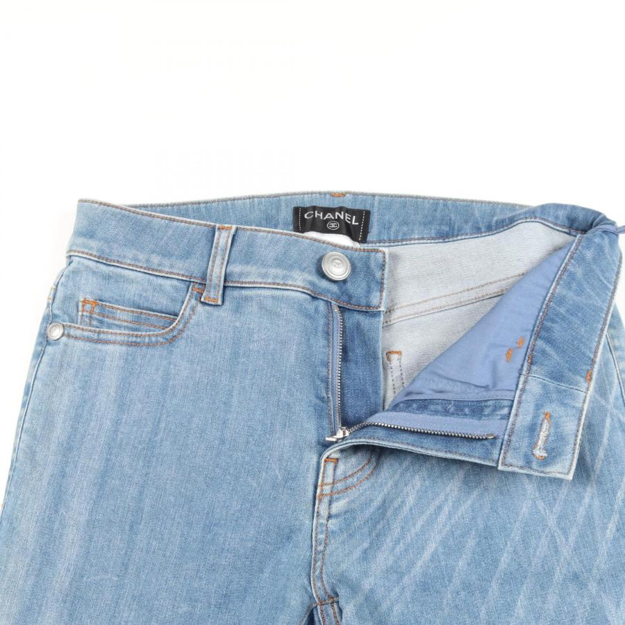 CHANEL（シャネル） ココマークボタン ブランドオフ コットン デニム  