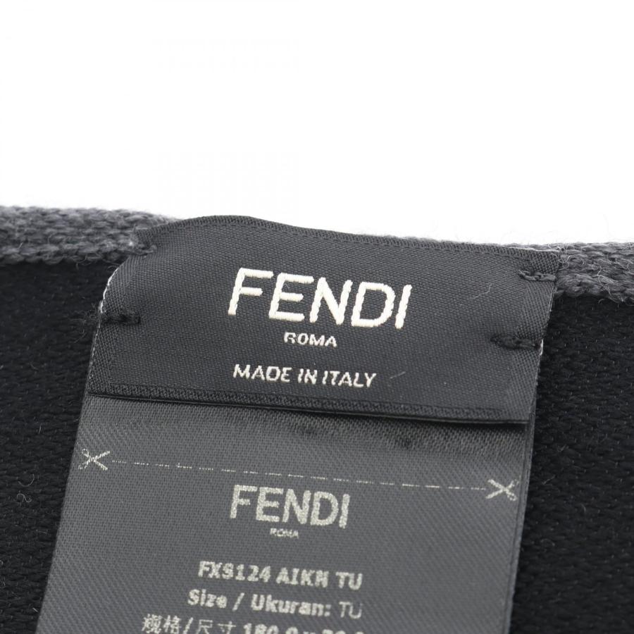 FENDI（フェンディ） 爆買 FF柄 ブランドオフ ウール マフラー 中古