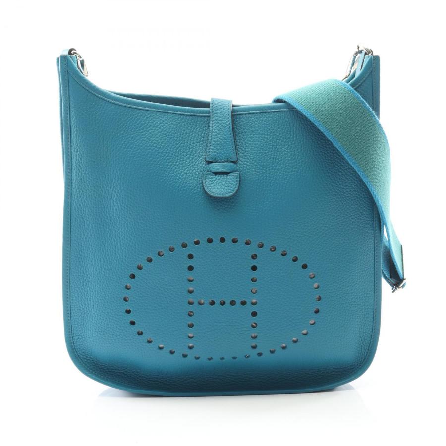 エルメス HERMES エヴリン 3 トロワ GM ショルダーバッグ バッグ レザー トリヨンクレマンス トリヨンクレマンス レディース ブラック系 【中古】 HERMES（エルメス） ショルダーバッグ エブリン3 PM A刻印 エヴリン