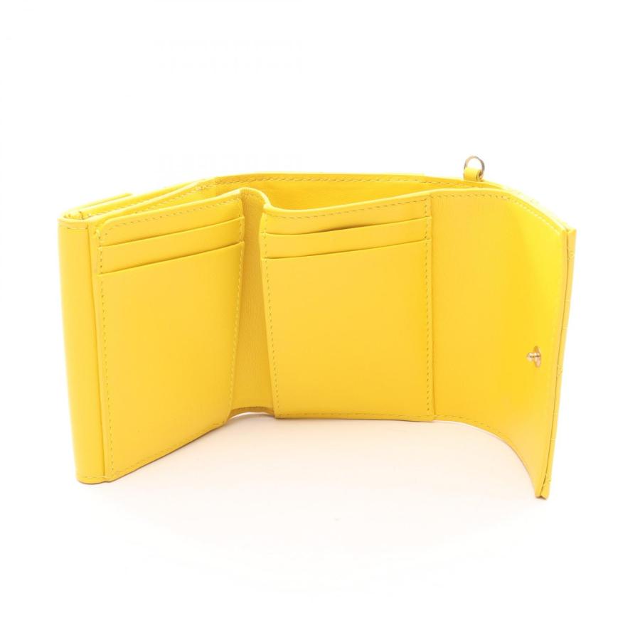 ディオール LADY DIOR ロータスウォレット ブランドオフ Dior パテント