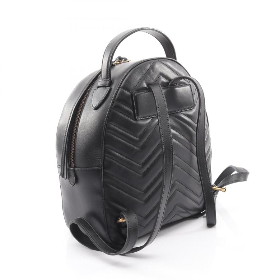 グッチ GGマーモント ブランドオフ GUCCI レザー リュックサック バックパック レザー 中古 レディース_1