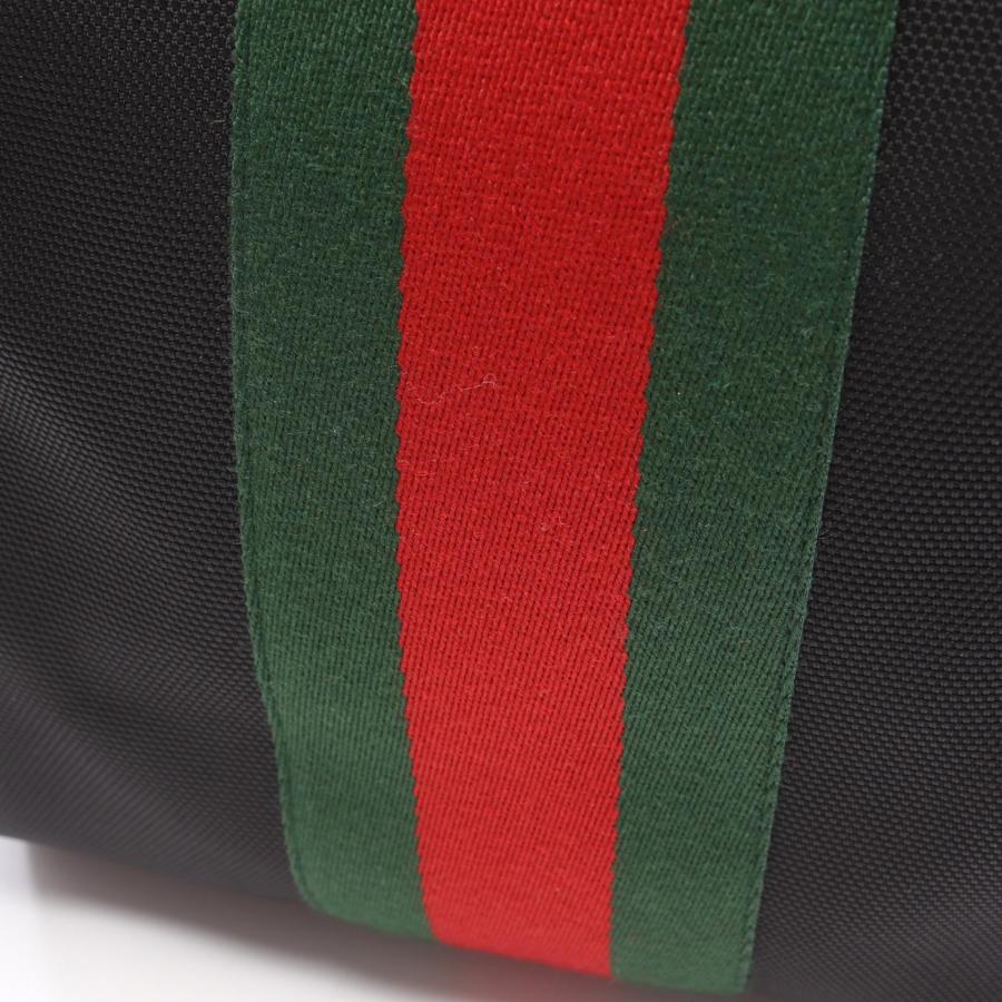 グッチ シェリーライン ブランドオフ GUCCI ナイロン リュックサック バックパック ナイロン 中古 メンズ レディース_4