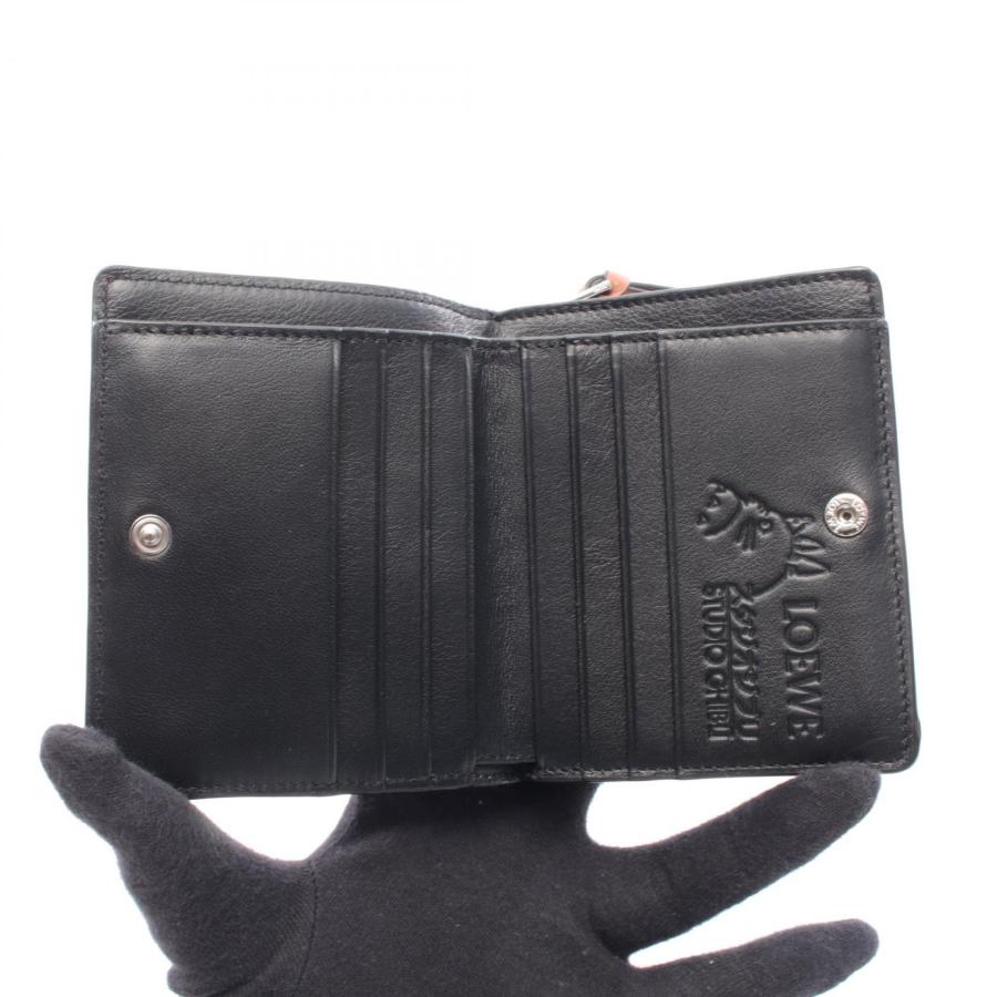 美品☆ロエベ  スモールジップウォレット　ケース　リネン LOEWE COMPACT ZIP WALLET(ロエベ コンパクトジップウォレット